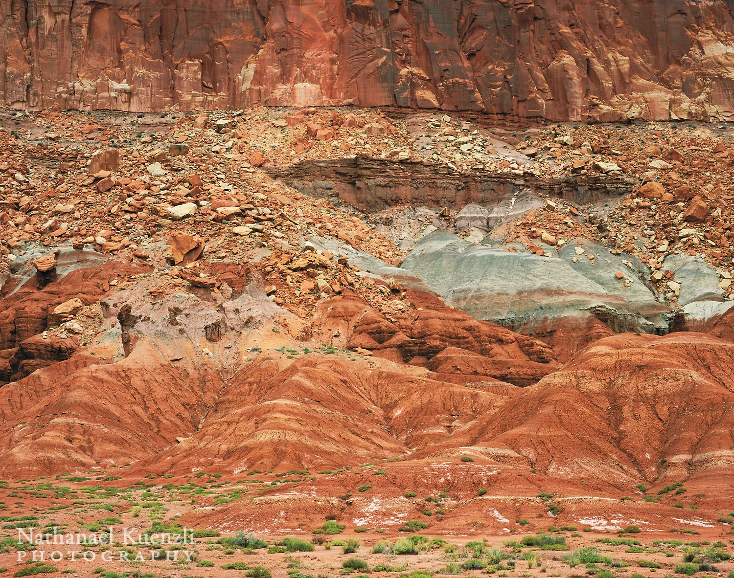 North Wall, Capitol Reef National Park, Utah, May 2005