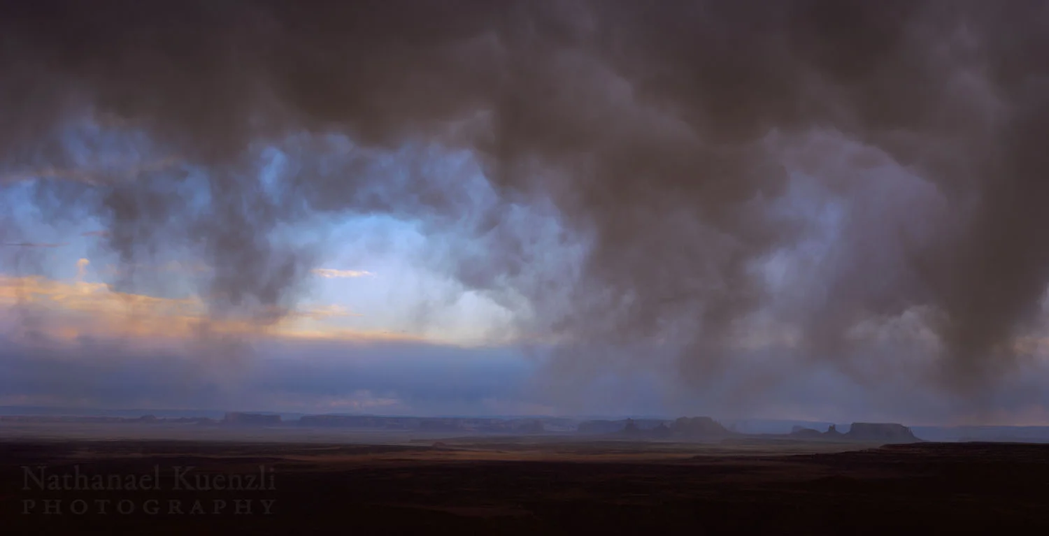 Storm Over Monument Valley, Utah - Arizona, March 2008