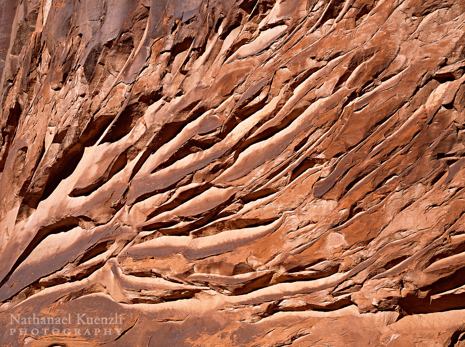   Wall of Fire, Fiery Furnace, Arches NP, Utah, November 2010  