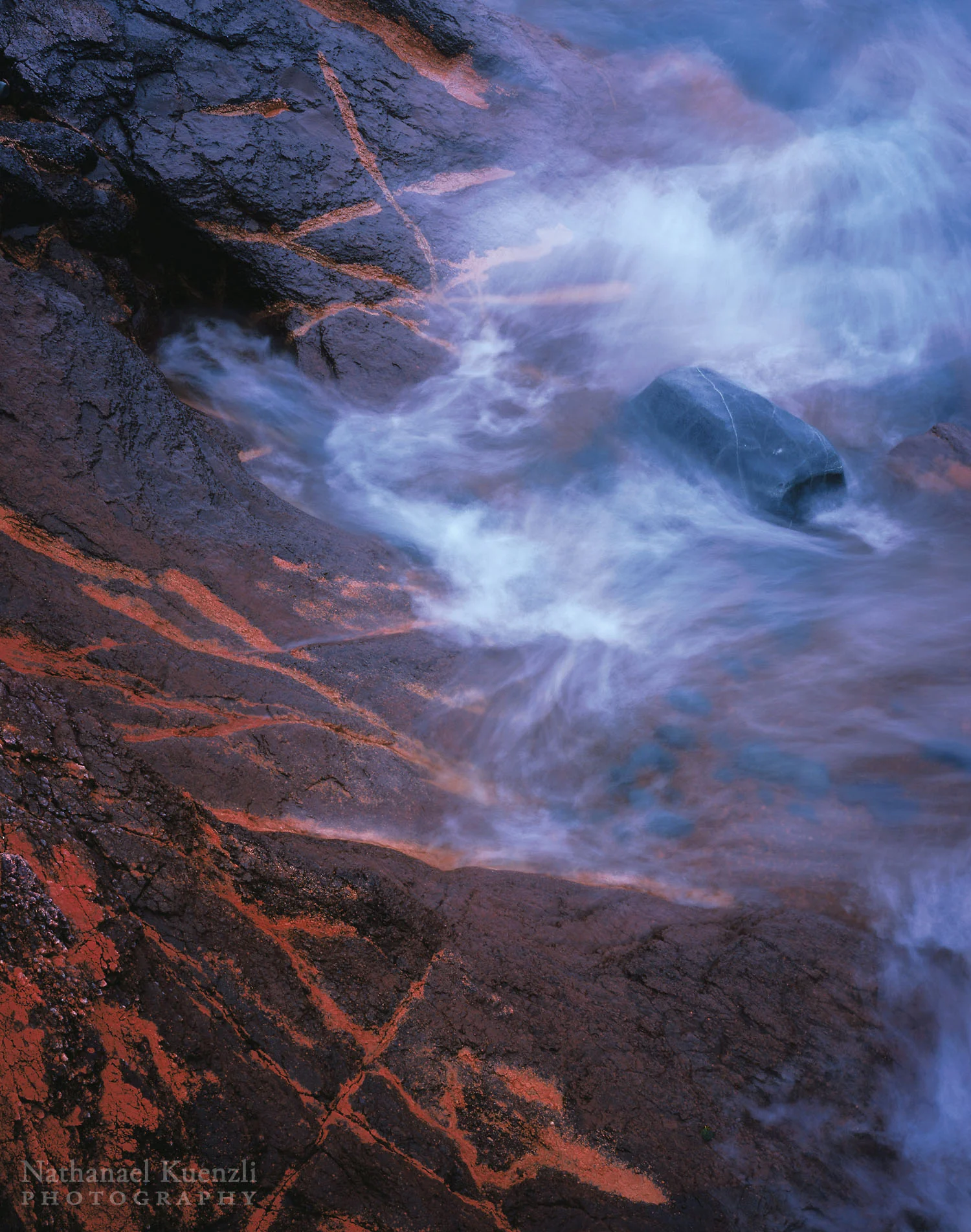 Lake Superior Water and Rock, Grand Portage State Forest, Minnesota, September 2004