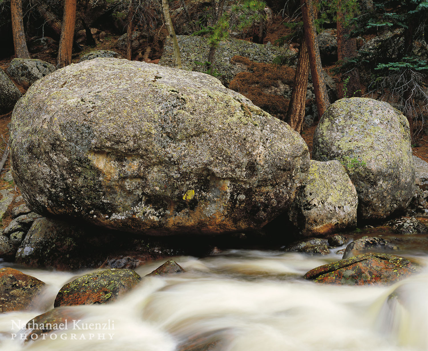    Cub Creek, Rocky Mountain National Park, Colorado, May 2004   