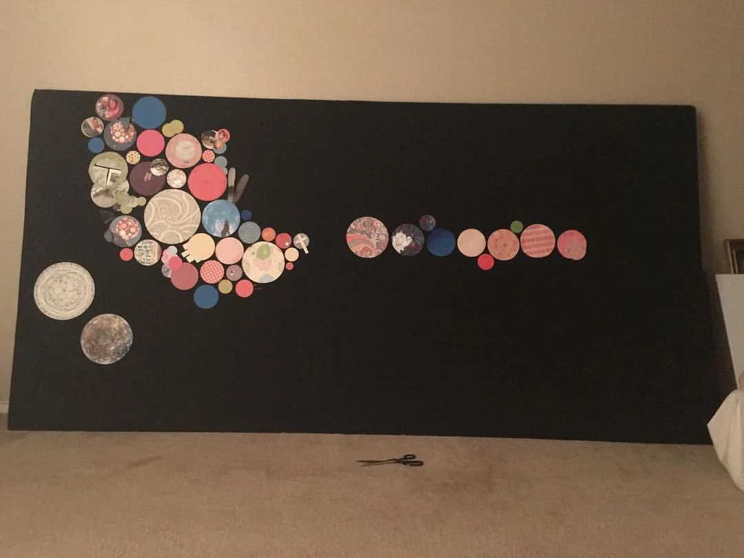 Typically before any changes are made to The Board my imagination makes the changes, and the process is carried out intangibly before hands are laid on the medium. This is the stage prior to change.