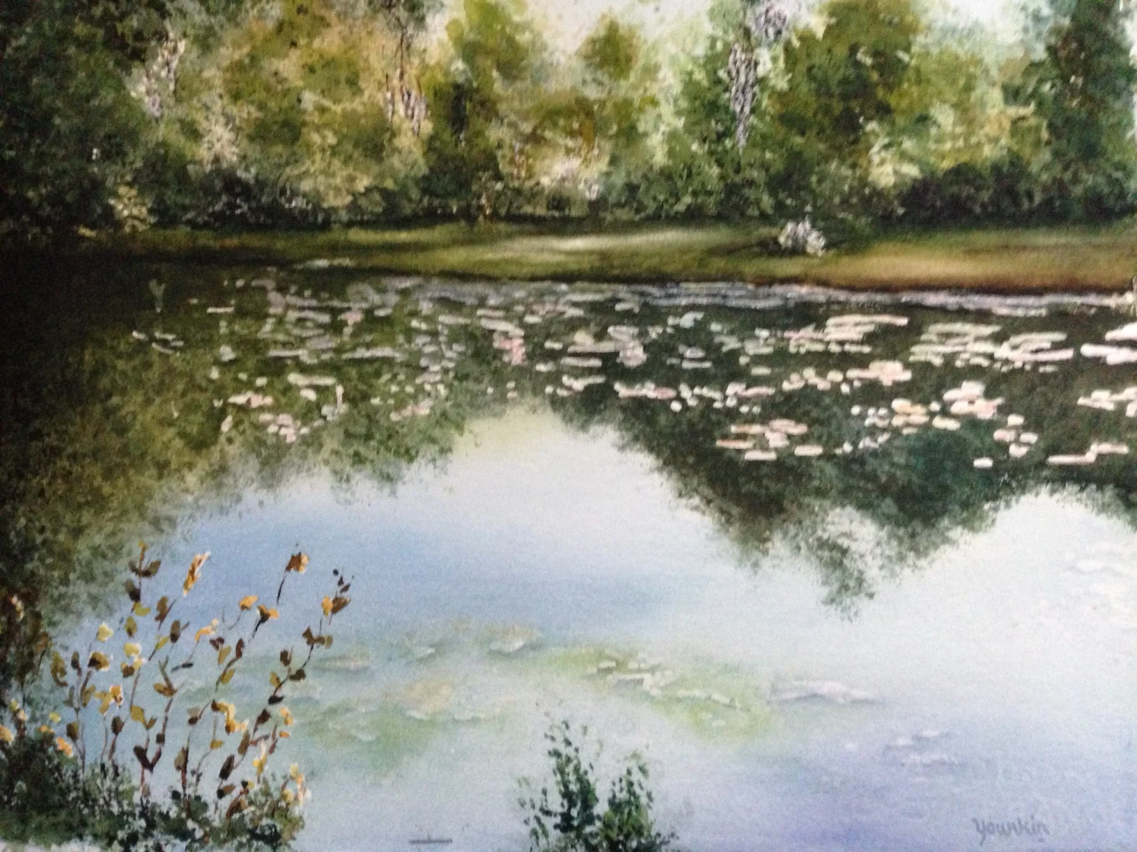 Lake | 22" X 36" | $100