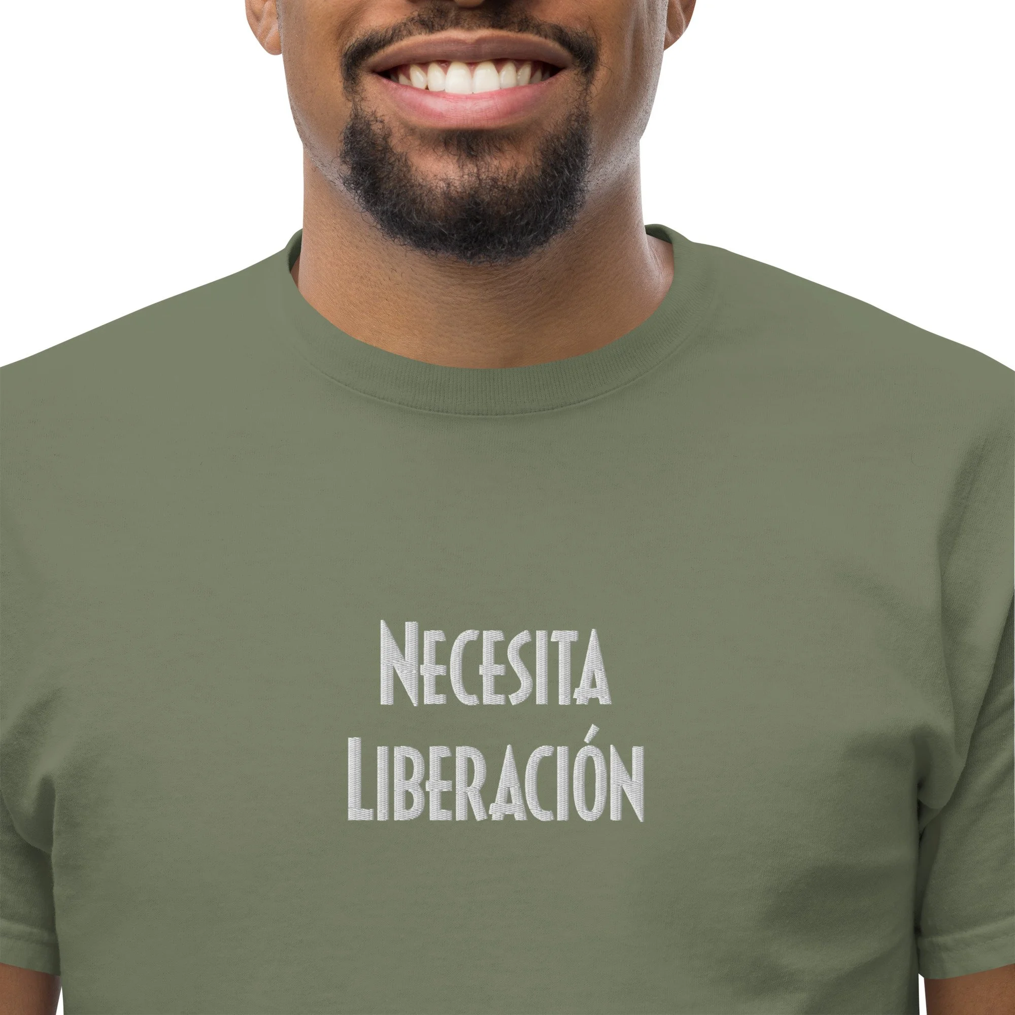 mens-classic-tee-military-green-zoomed-in-3-64722b6d687bb.jpg