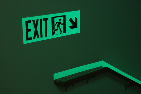 Luminous Egress Exit