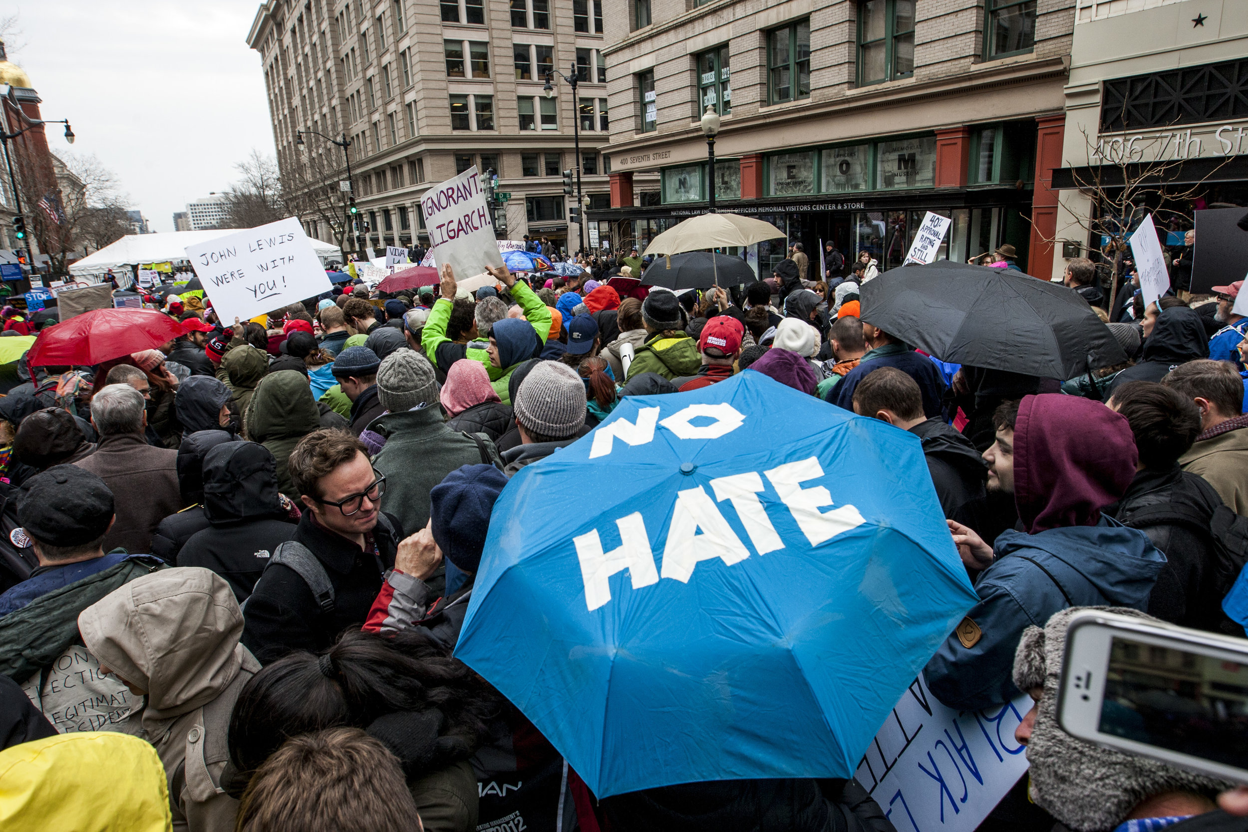  5 points for using an umbrella as a sign. 