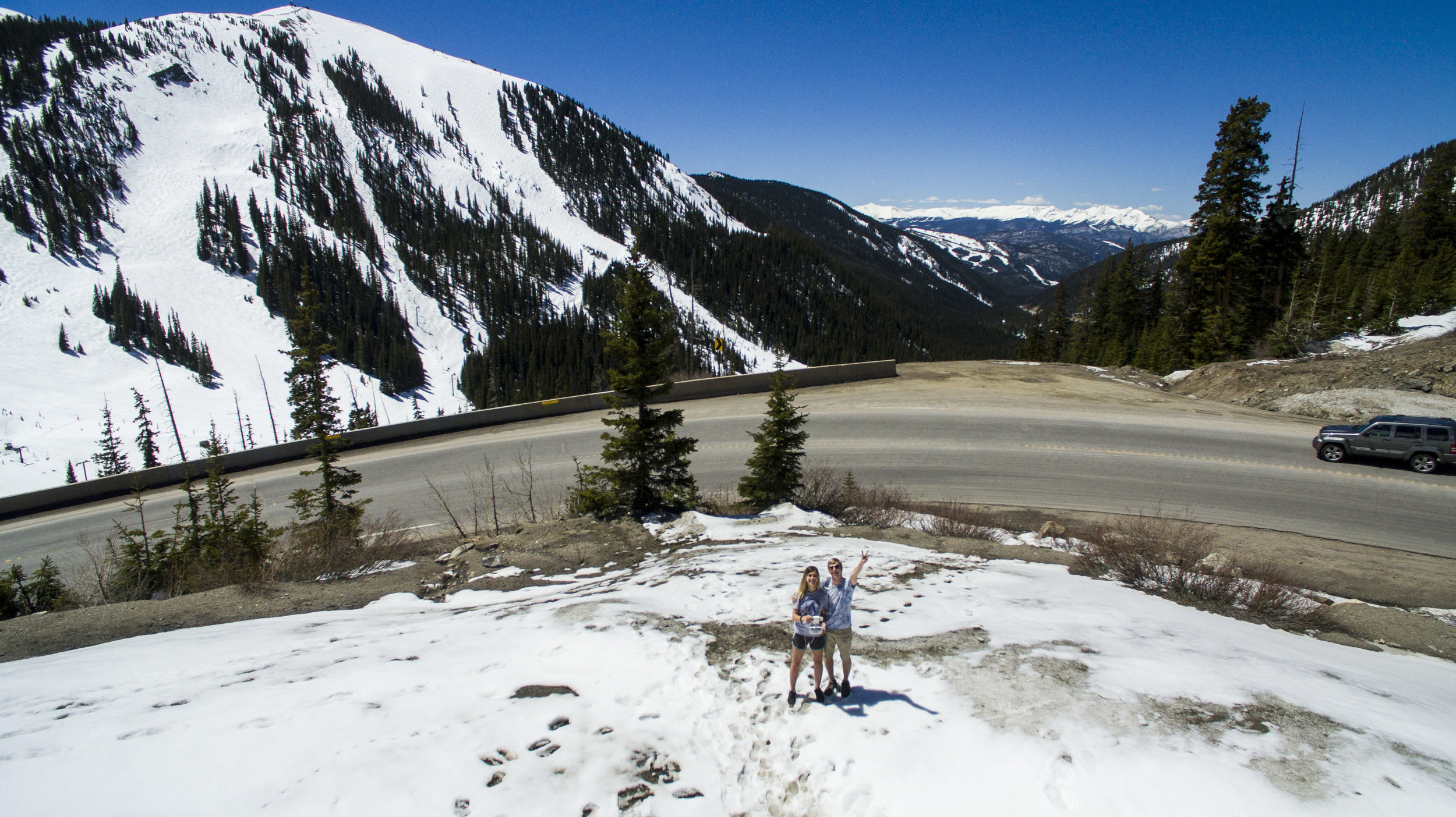 Lauren brought her drone along and it definitely came in handy.