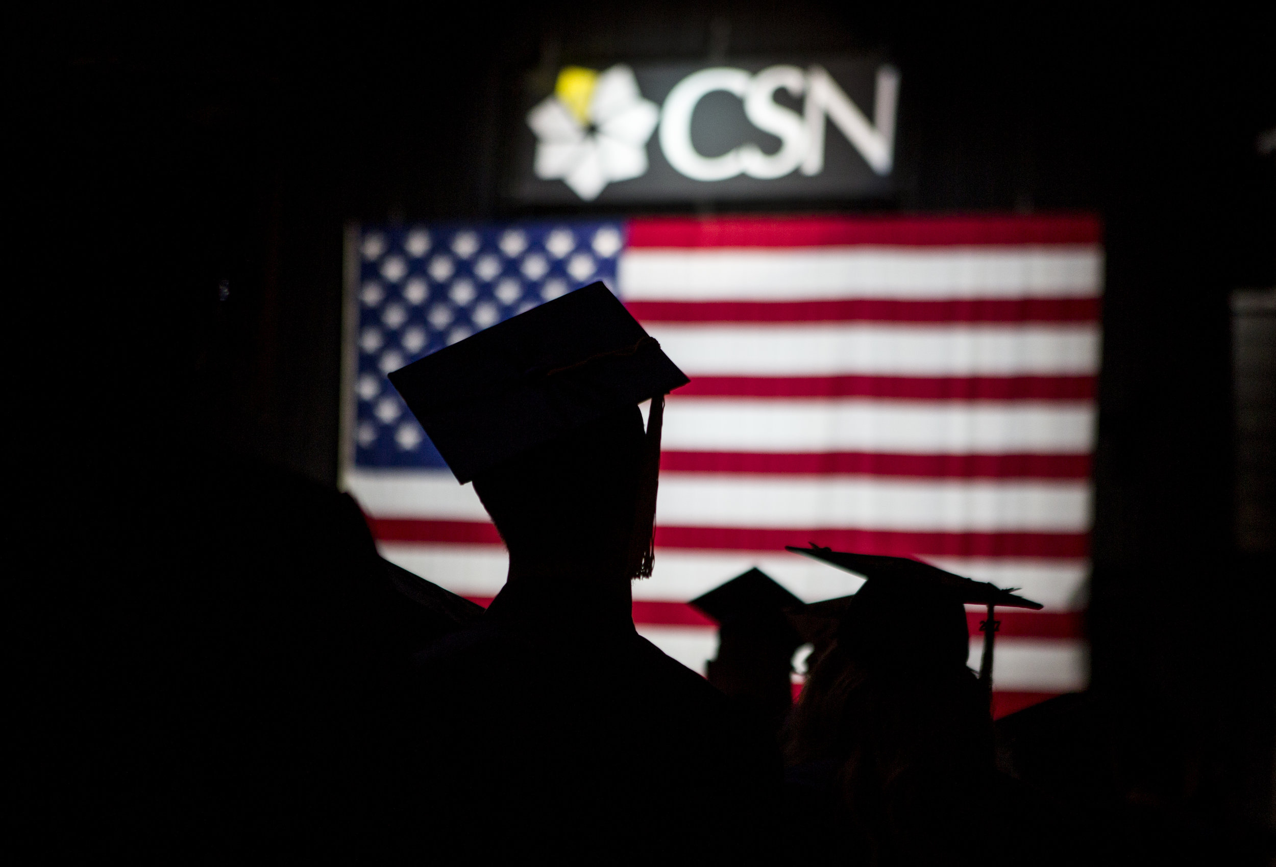 College of Southern Nevada commencement at the Thomas and Mack Center in Las Vegas on Monday, May 15, 2017. Patrick Connolly Las Vegas Review-Journal @PConnPie
