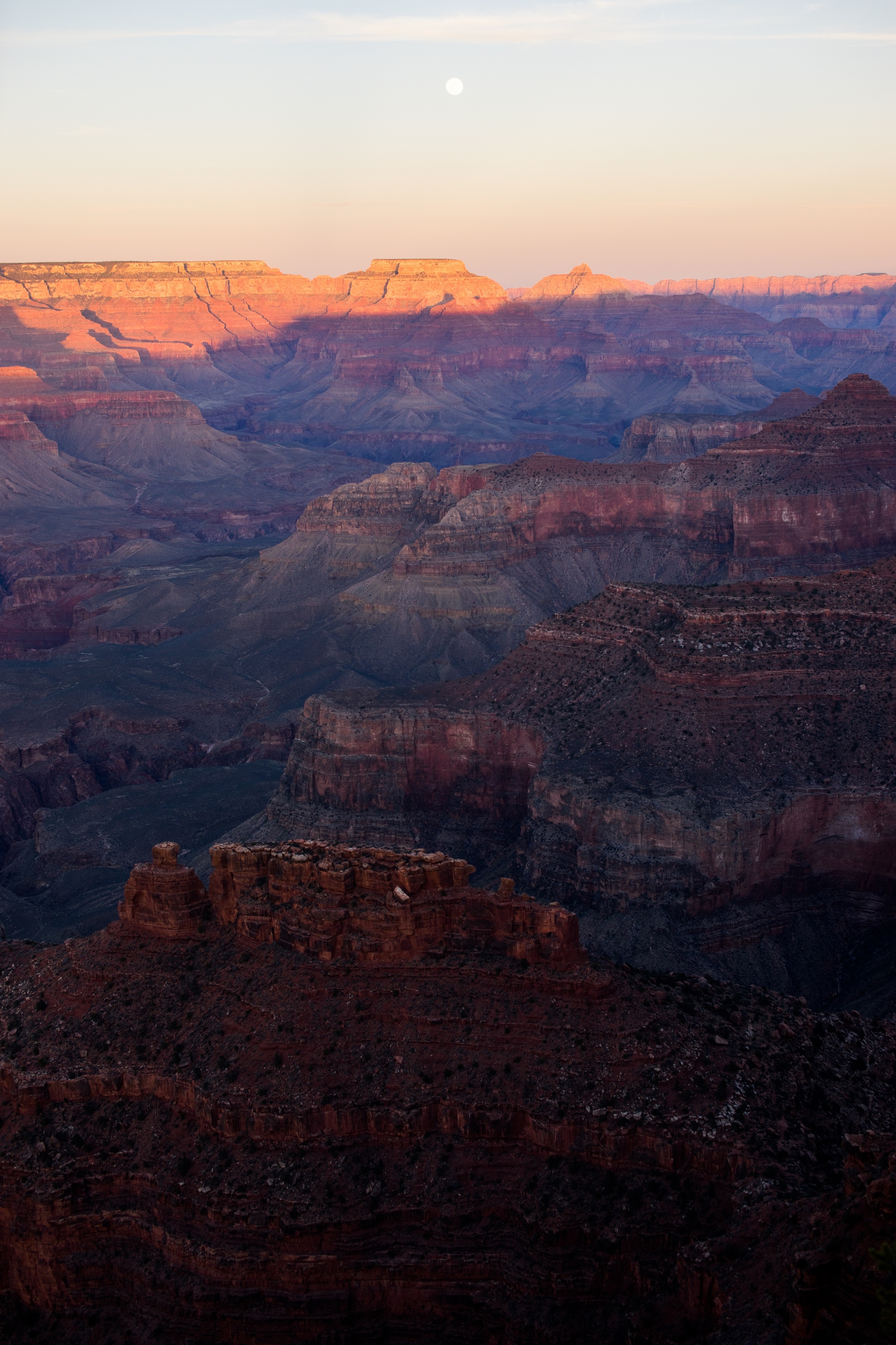 Moonrise- Grand Canyon National Park