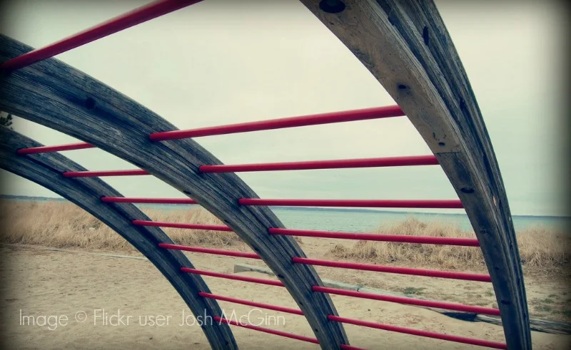 Monkey Bars & Golden Spokes by Sarah Thursday 