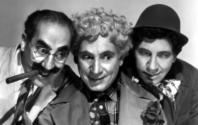 The Marx Brothers, shown here snickering at Ryan Roach’s response.