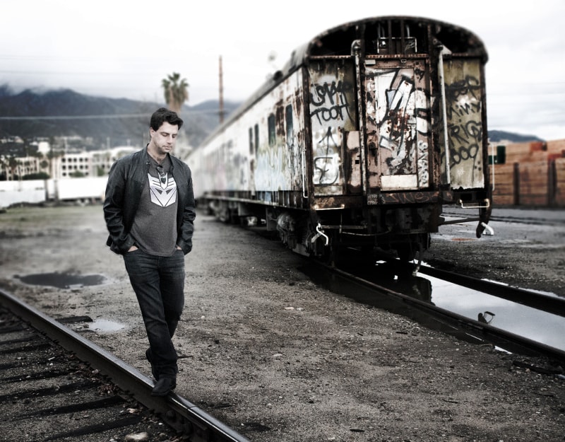 Horror Writer, Abandoned Train Tracks, Los Angeles County 