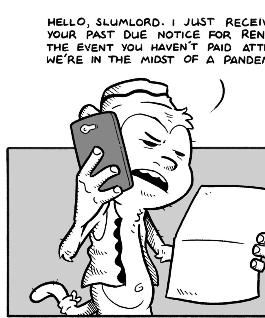 COMICS / Mr. Butterchips / Alex Schumacher / July 2020