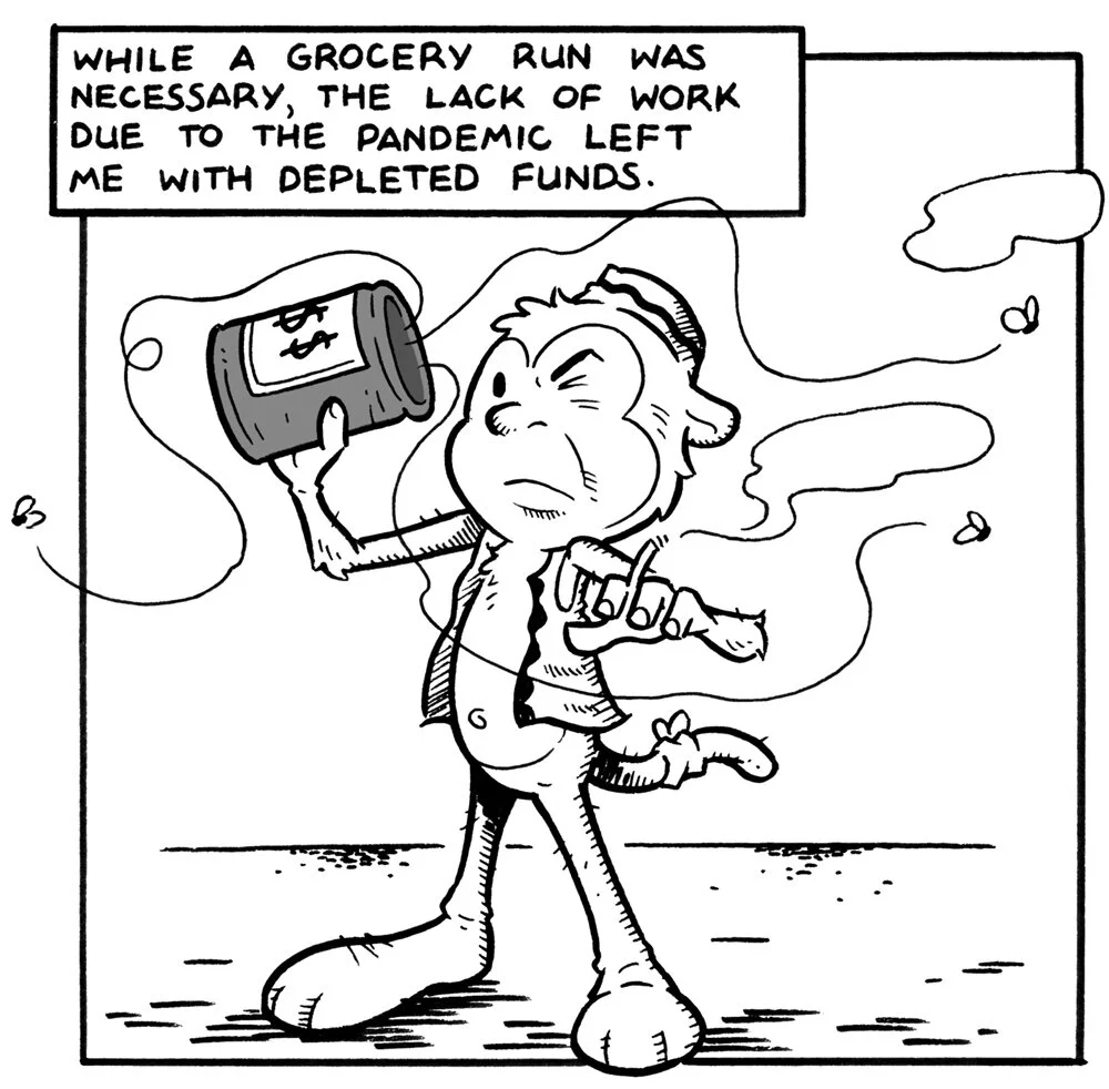 COMICS / Mr. Butterchips / Alex Schumacher / August 2020