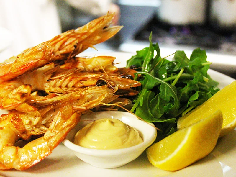 Gamberoni alla griglia