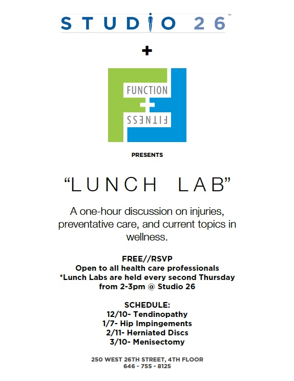 Monthly discussion for health professionals 