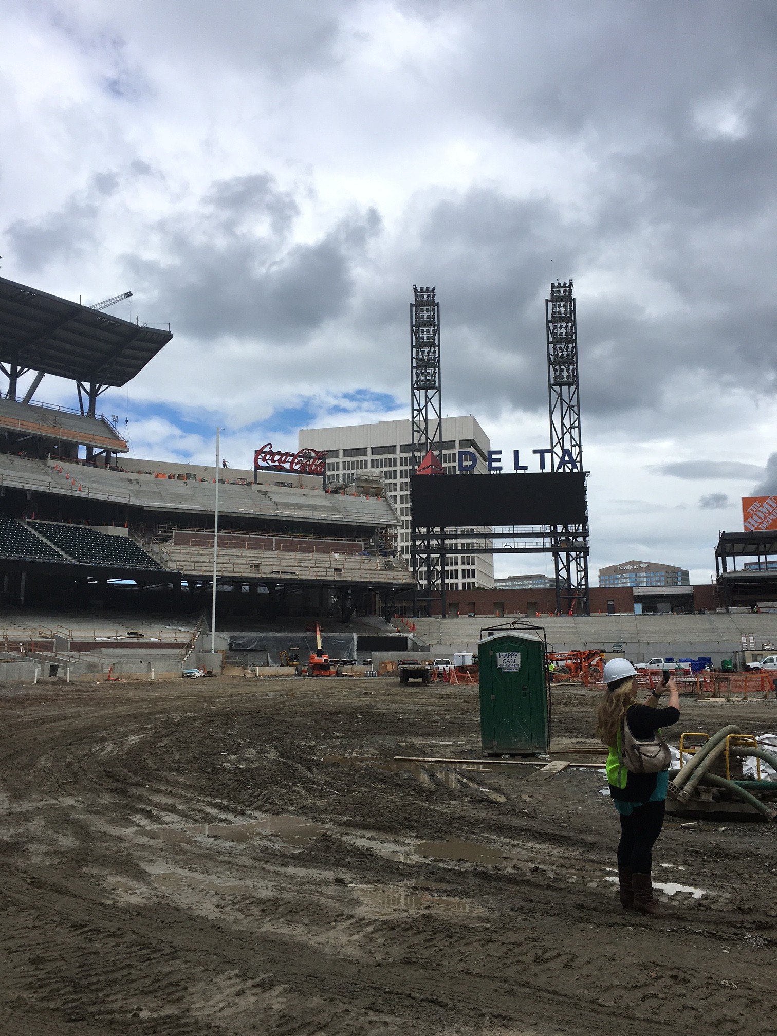 Braves Stadium Site Tour