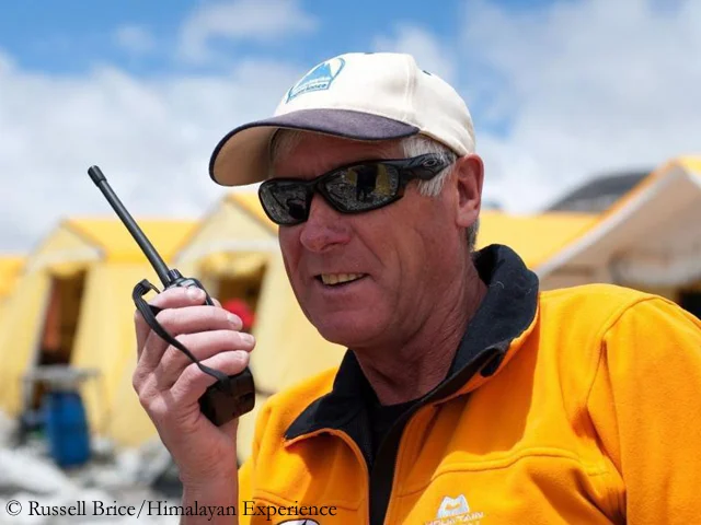 Russell Brice, Founder of Himalayan Experience (HimEx) - the most experienced logistics operator on the mountain.