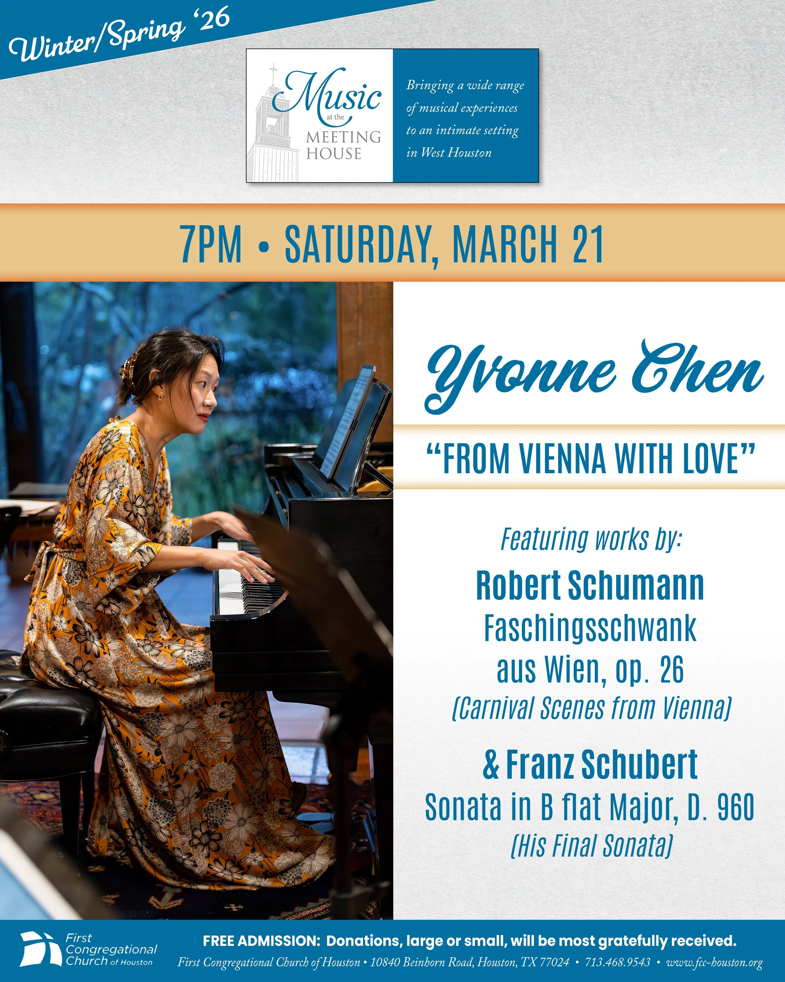 Solo Recital: "From Vienna With Love"
