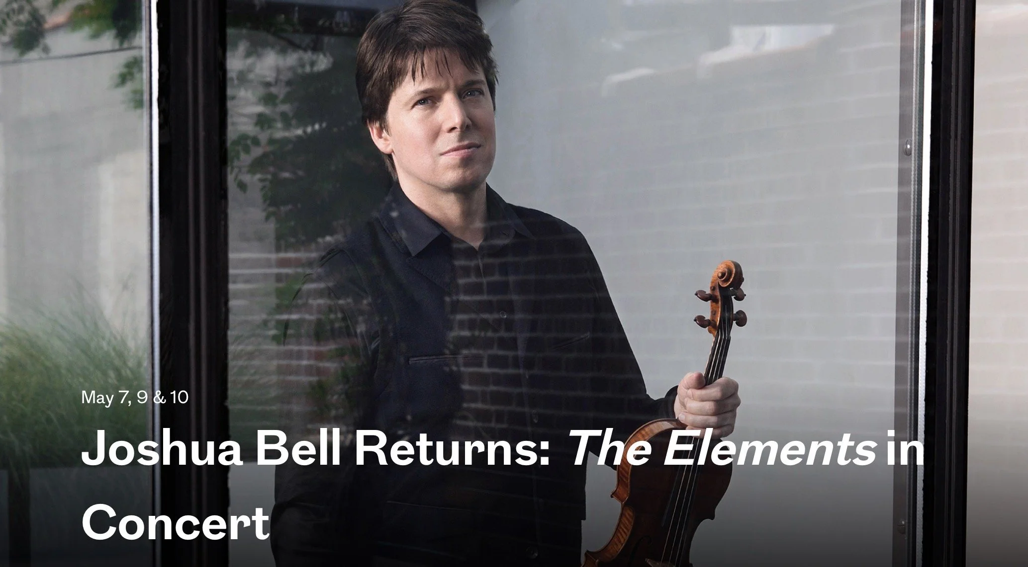 Houston Symphony: Joshua Bell Returns - The Elements in Concert