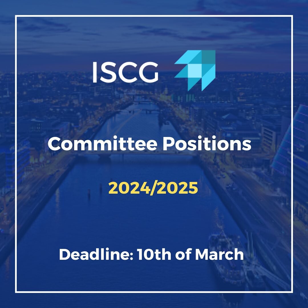 We are delighted to announce that we are now accepting applications for our Executive and National Management Committee for the 2024/2025 year🚀

Applications close on the 10th of March!

Apply through the link in our bio. Best of luck to all applica