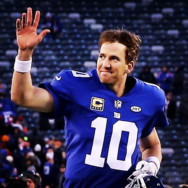 Eli, we love you!! Thank you for an awesome HOF career. We will miss you!! #AllClass. #clutch #HOF #Giants #nfl #legend #sbmvp