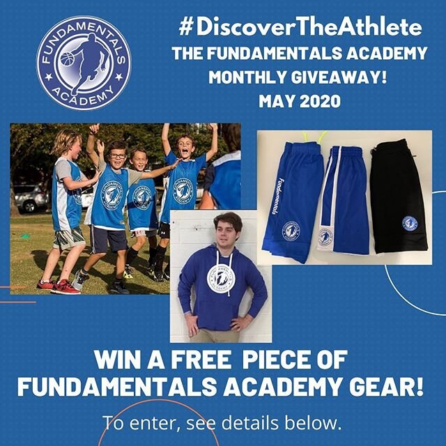 Quarantine got you down? We&rsquo;ve got you covered with our LIVE virtual training sessions! In the meantime, we want to give back to a lucky winner with a free swag giveaway!

Win a piece of our Fundamentals Academy gear! 
How to enter:
1. Follow u