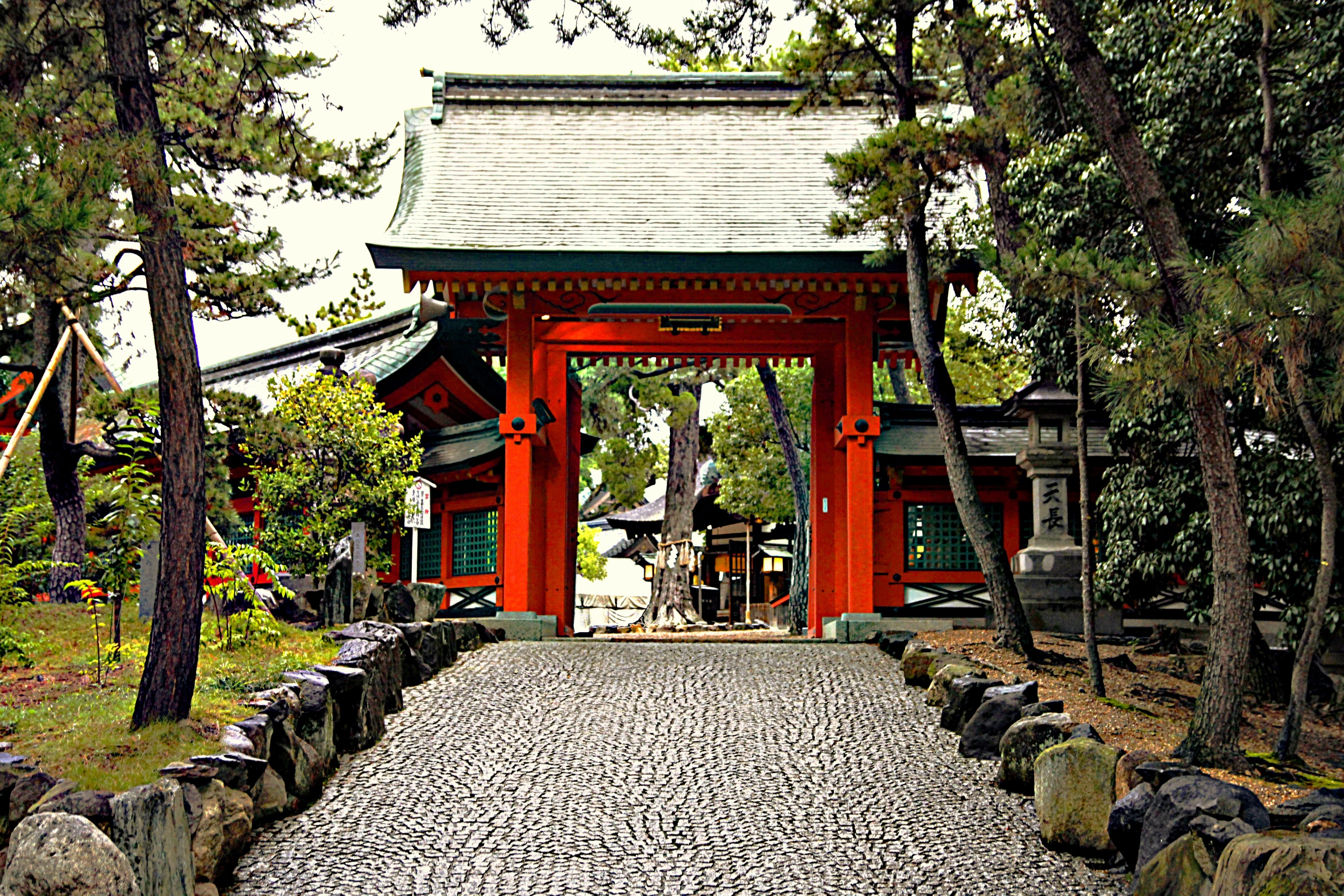 Entrance Shinto Temple  A102