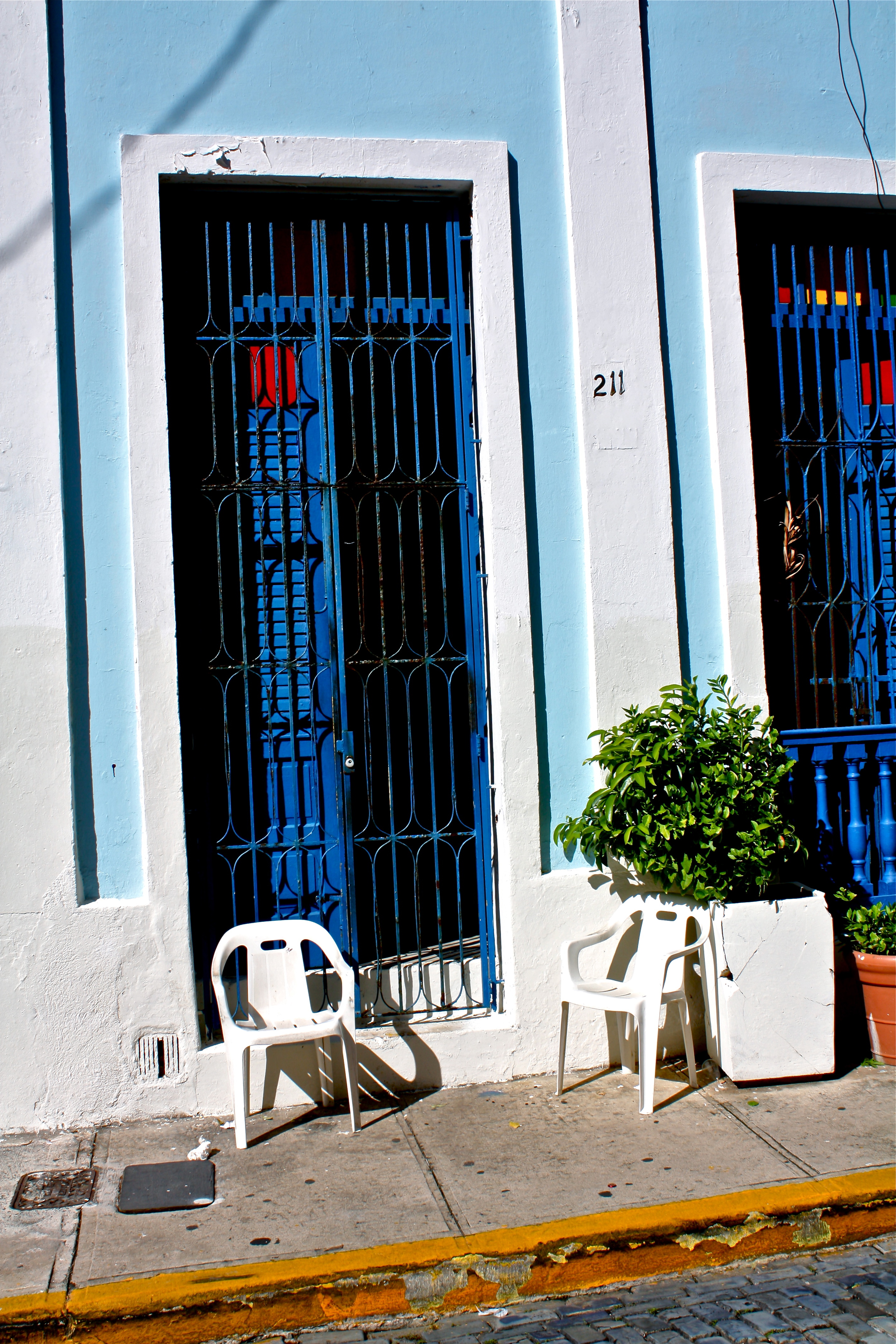 A Blue Door  C105