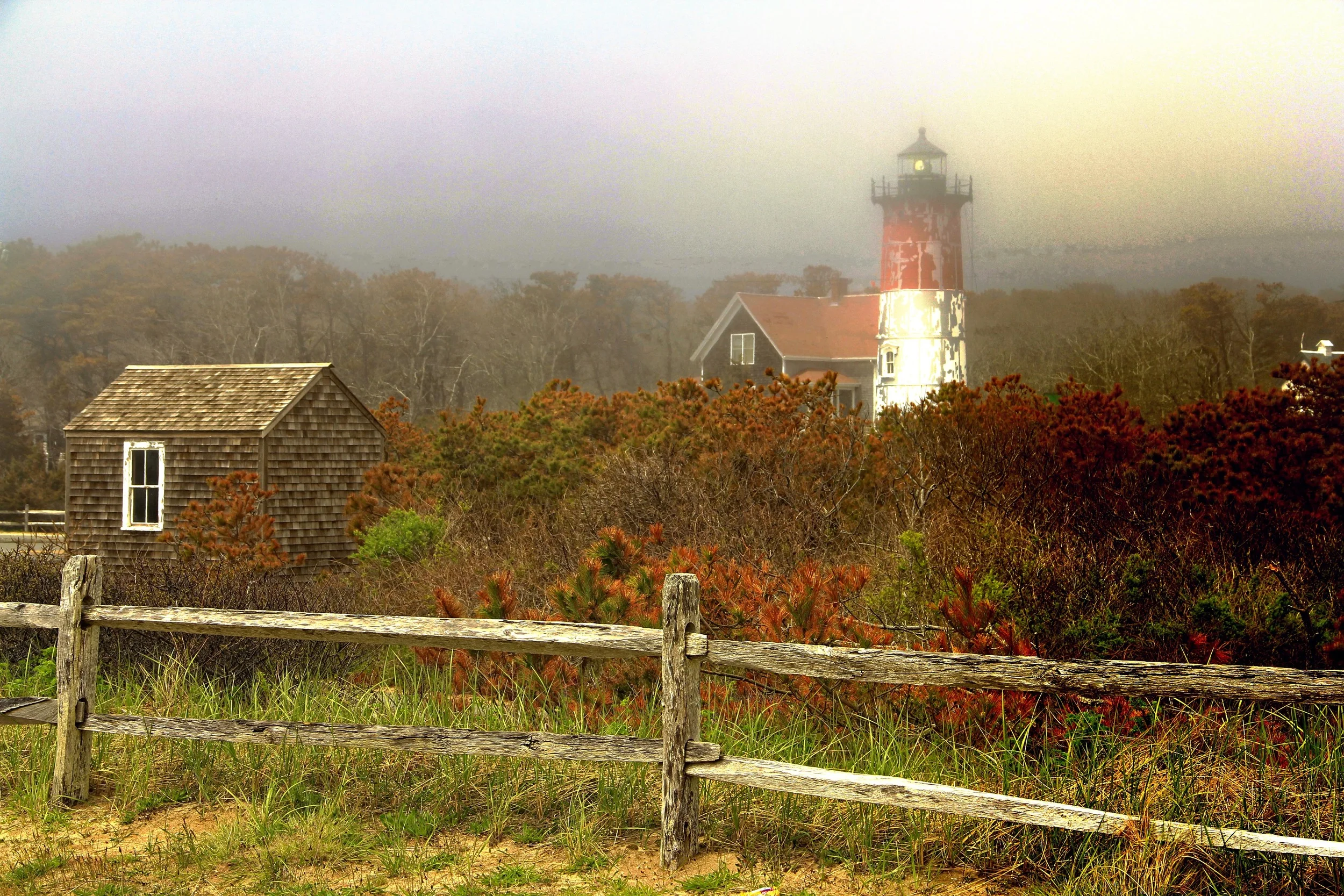 Lighthouse in the Fog U110