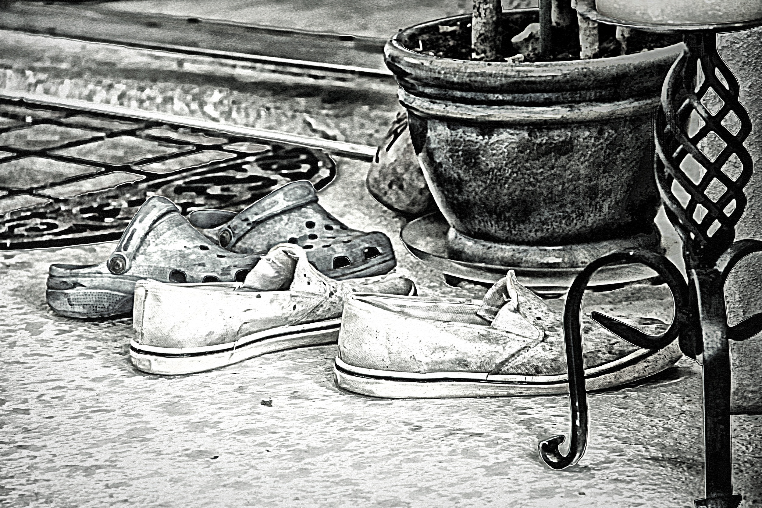 Dirty Old Shoes  B102