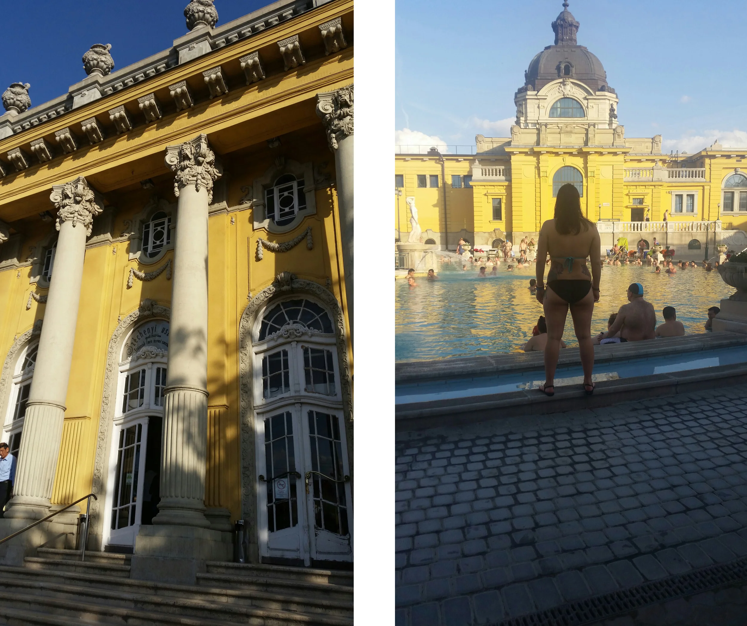 The Széchenyi baths