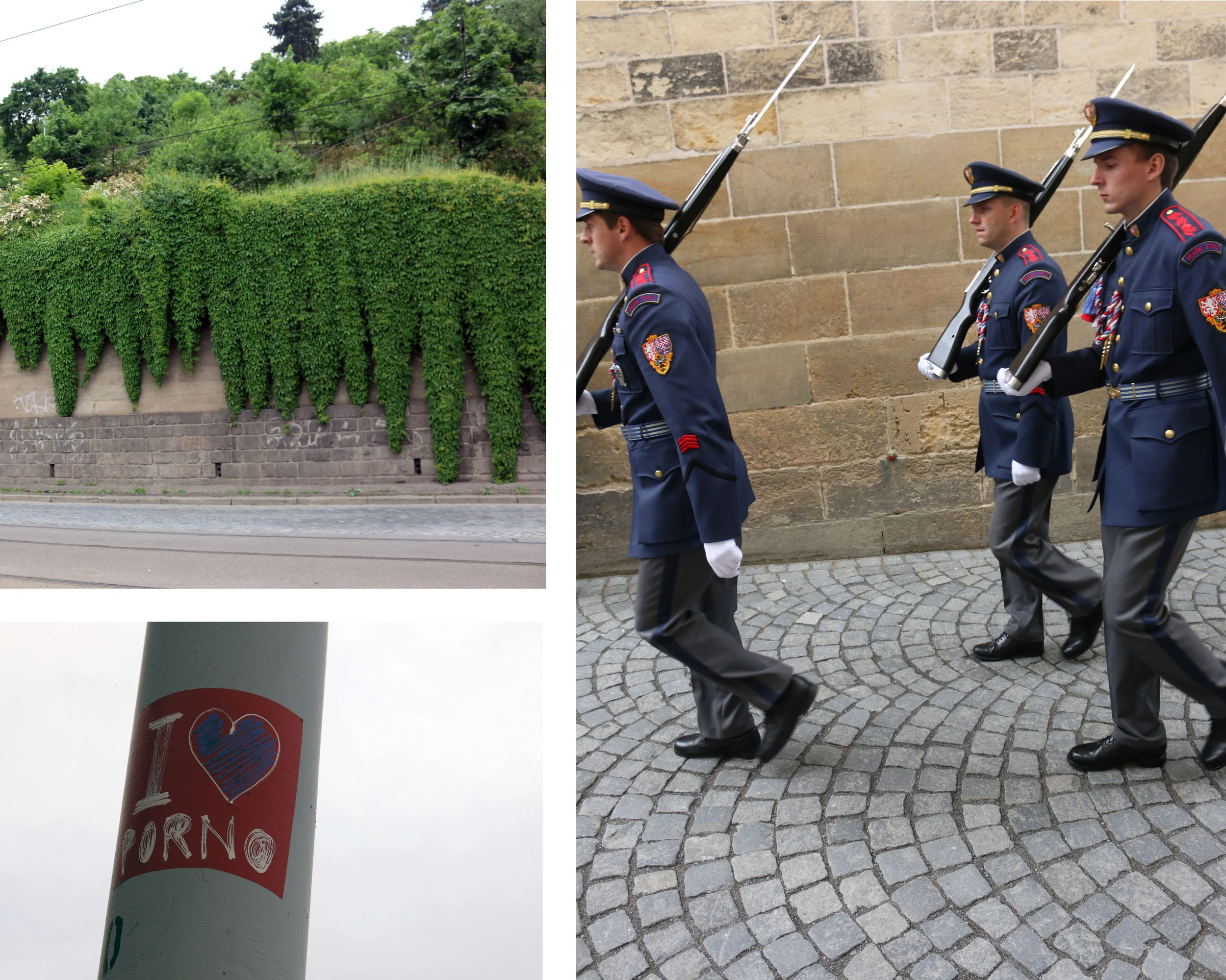 Walking the streets of Prague, you will see all sorts of interesting things