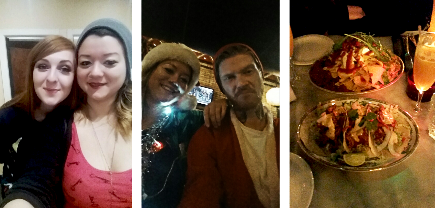 I failed to get many photos over this period, but there's always friends and food.