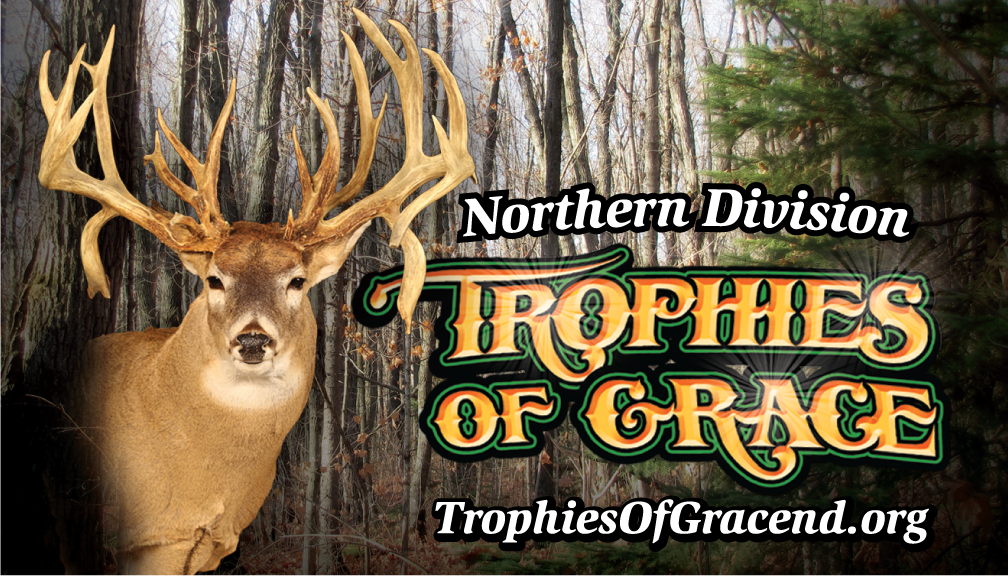 Trophies of Grace will present a display of 24 Trophy Buck Mounts, and stories of the hunt.