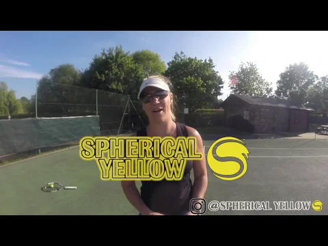 Tennis Serve Tip: Relax, Reach Up and Decelerate by Spherical Yellow Inc