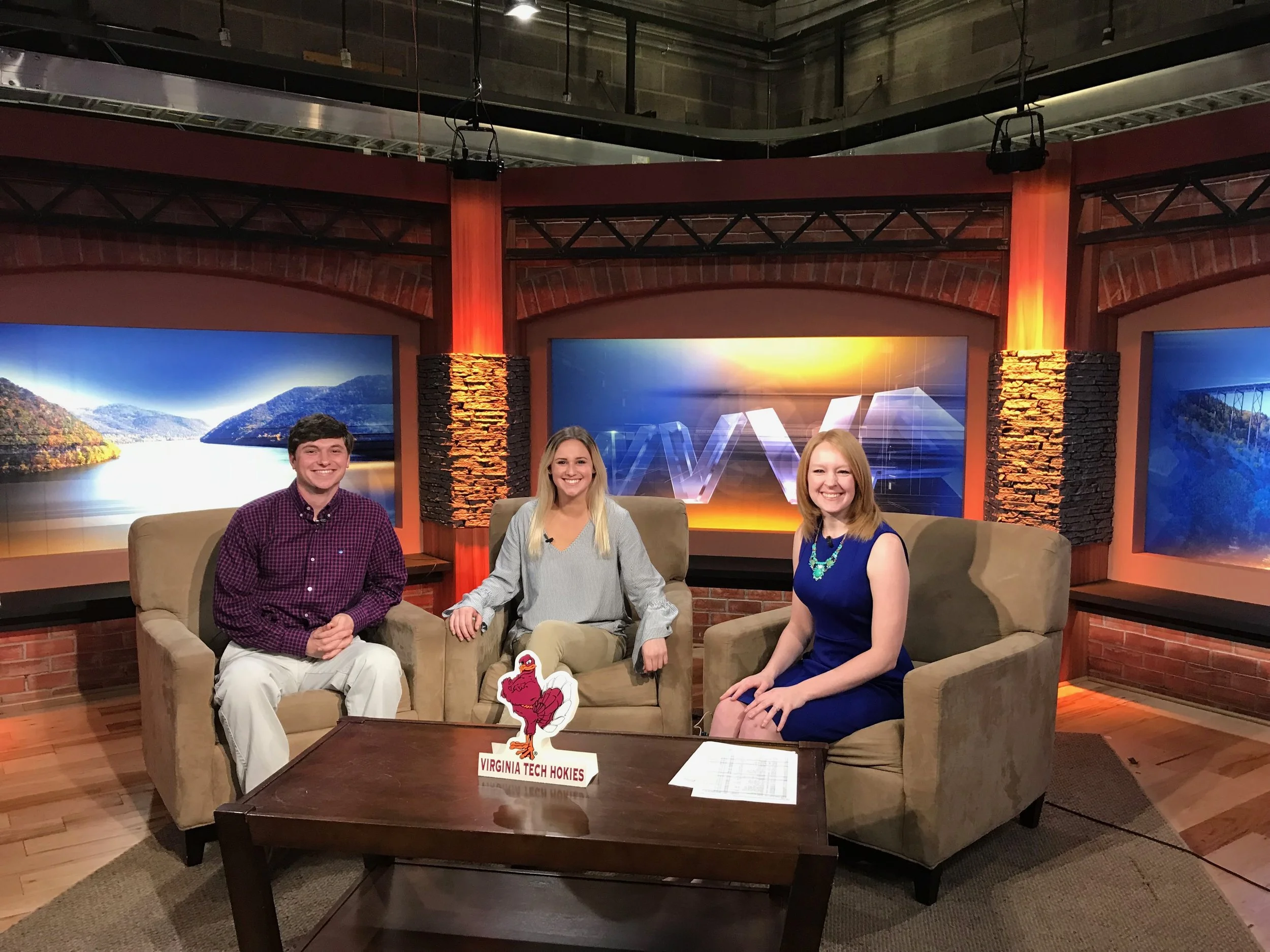 Sports Media Class travels to WVVA-TV