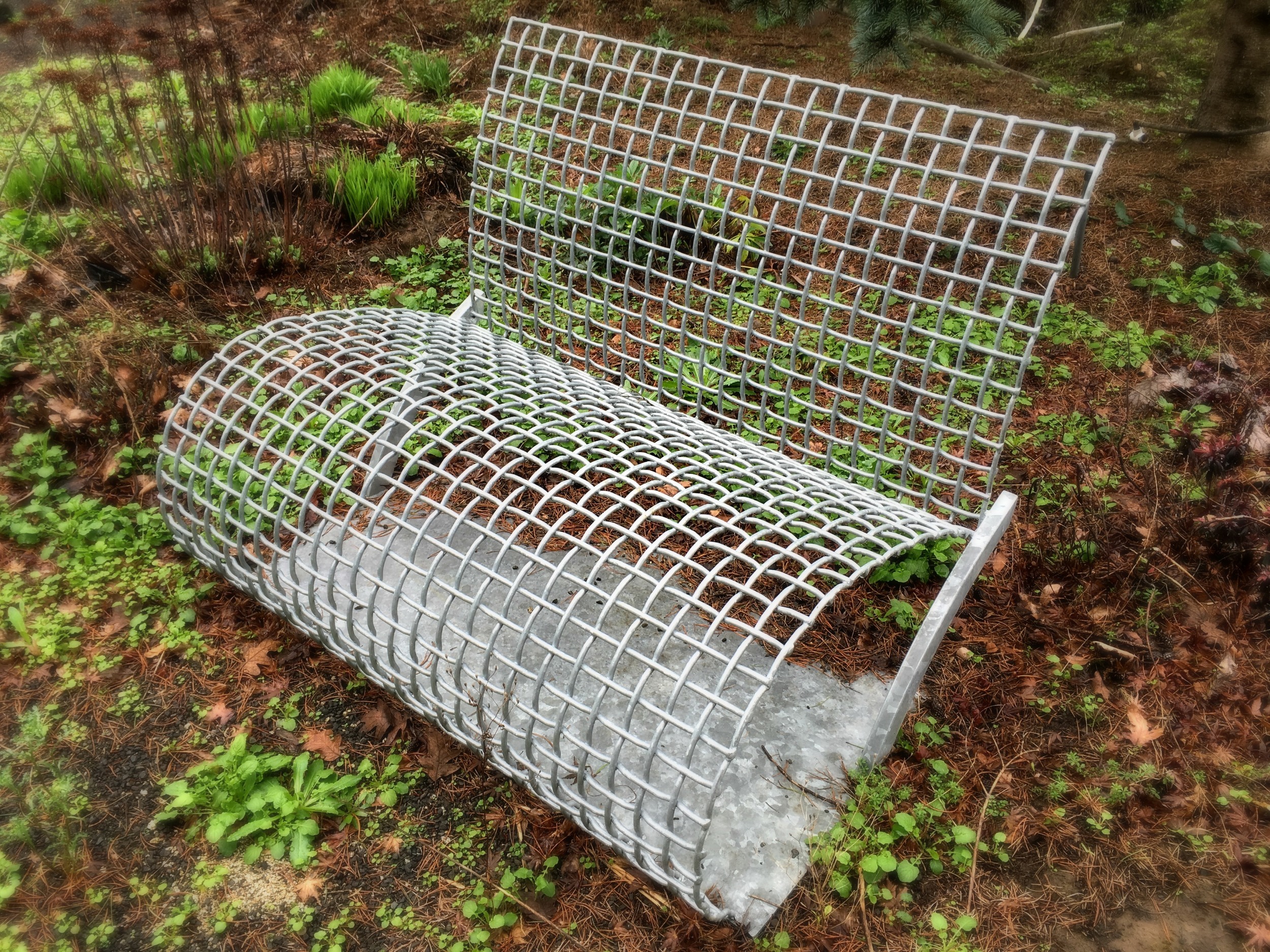 Galvanized Mild Steel Bench