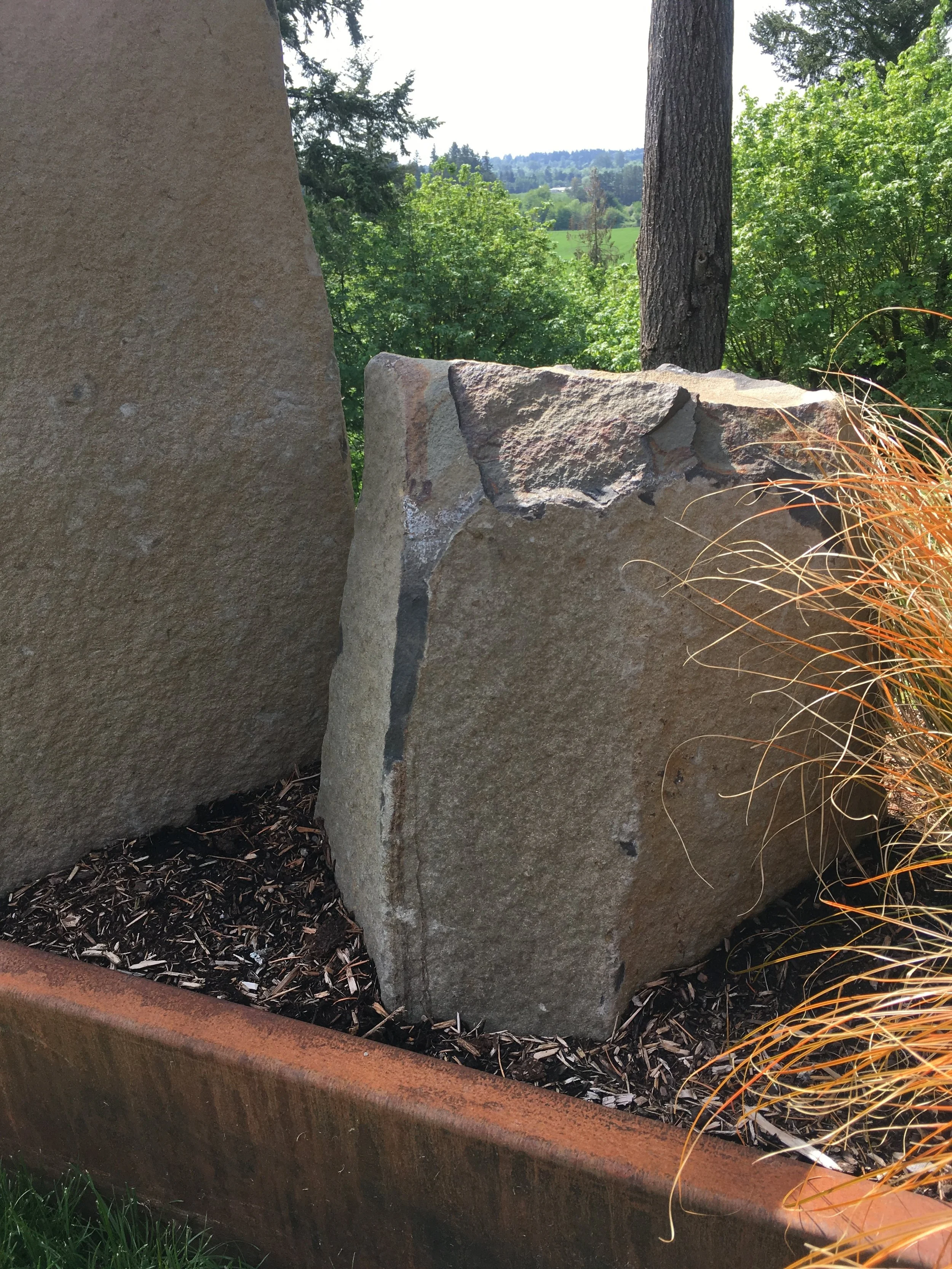 Bronze Basalt Columns
