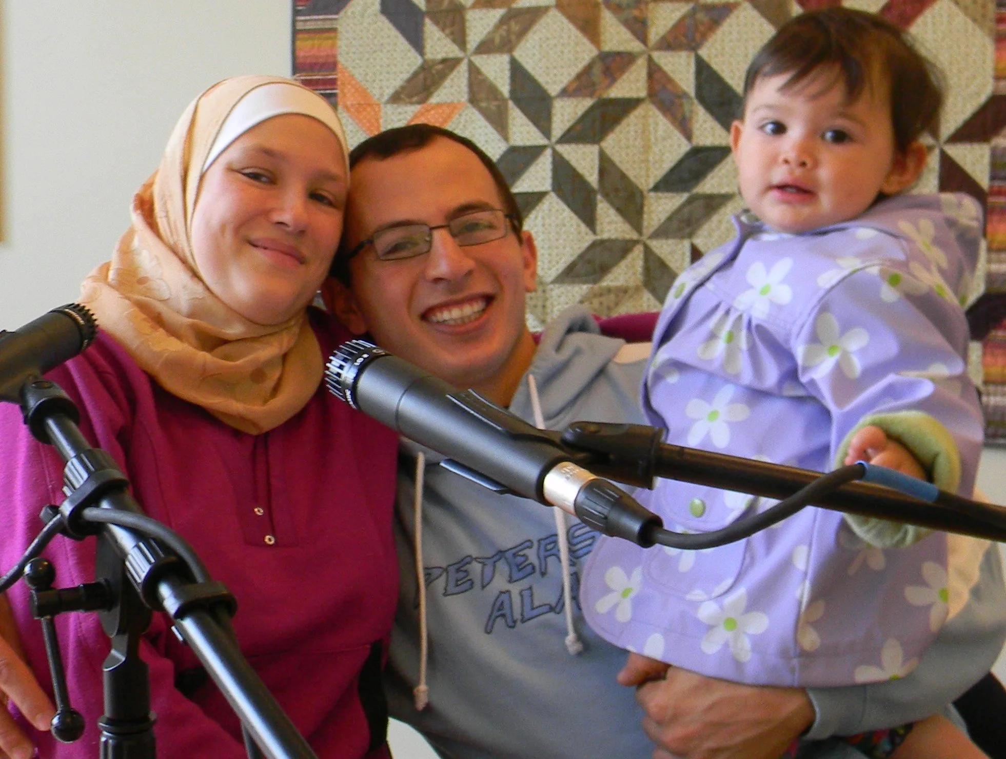 Tareq Haluh and Angele McDonald