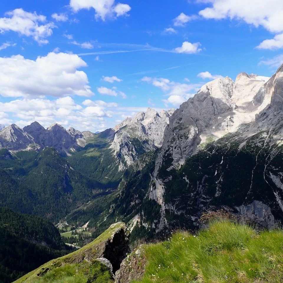 &quot;But my God, the Dolomites are beautiful. For days and days it is like this. Off the main trails I see no one but marmots, bounding clumsily across the meadows like tiny, chubby deer, shrieking when they see me and diving under ground. I have a 