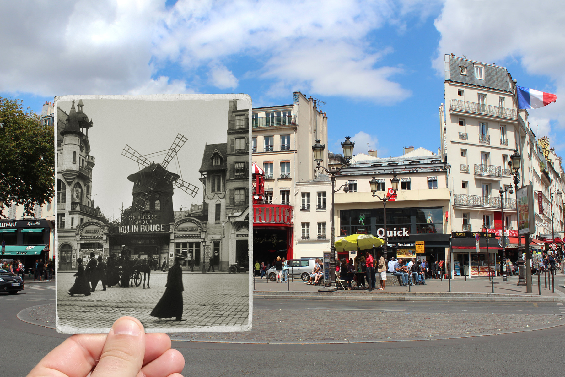 Boulevard de Clichy, 1900
