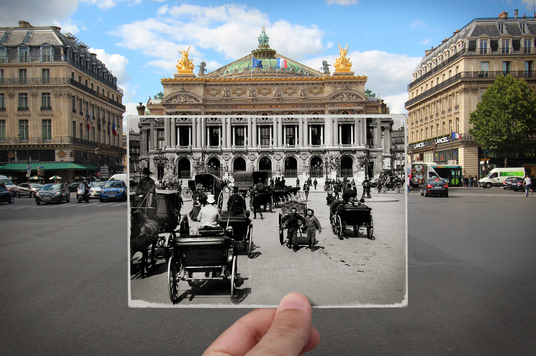 Place de l’Opéra, 1900