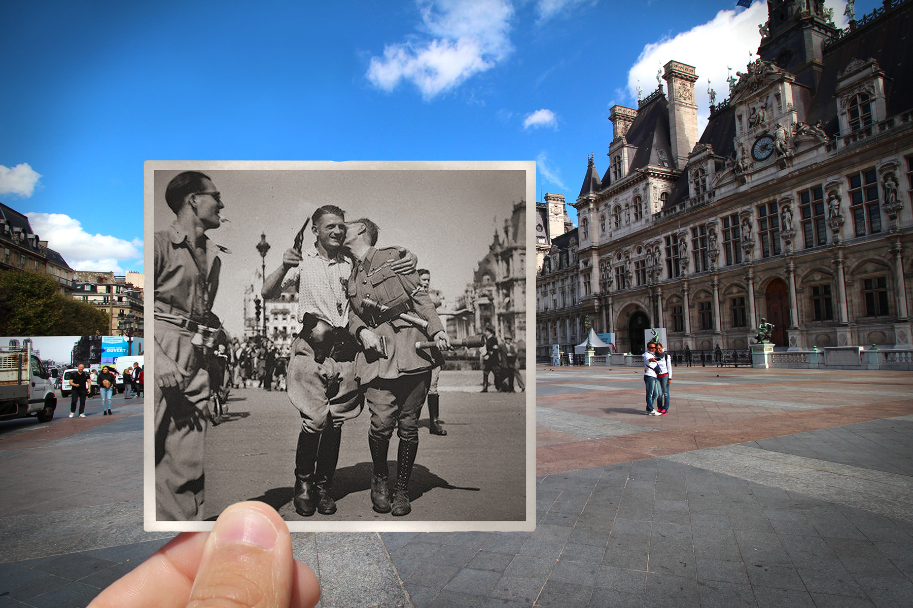 Hotel-de-Ville, 1944