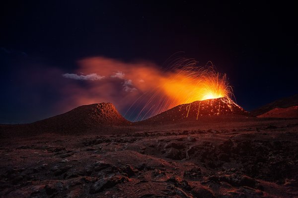 Title: La Fournaise Volcano, Photo credit: Gaby Barathieu