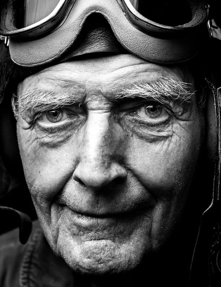 1st Place in the Portrait Personality category: Maj. Sherrill Arvin (ret.) has his portrait taken during an interview recapping his time in service during the 1940s '50s, '60s and '70s as an aviator in the Airman Heritage Museum on Joint Base San Antonio-Lackland, Texas, April 16, 2015. Arvin began his military involvement on JBSA-Lackland at the San Antonio Aviation Cadet Center and continues to volunteer at the Airman Heritage Museum. IMAGE: SENIOR AIRMAN JORDAN A. CASTELAN, USAF