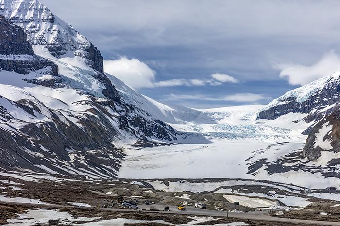 The Athabasca Glacier, Jasper National Park