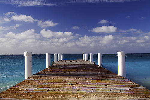 "Grace Bay Beach Pier" by WiseDoc