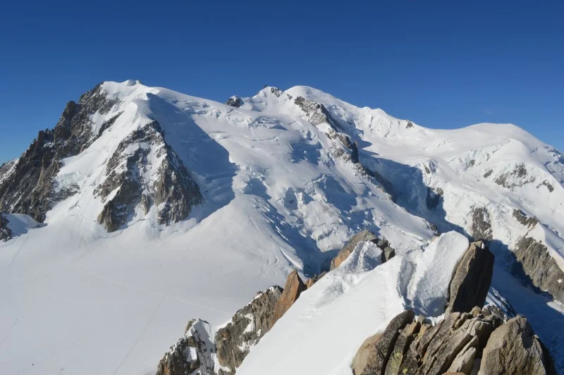 This photo is called "MONT BLANC" and was taken by Alberto Rubio . He said, "The most highest mountain in Europe. The eternal white mountain between 3 countries: France, Italy and Switzerland. The Mont Blanc. Dreams of alpinist to climb it."