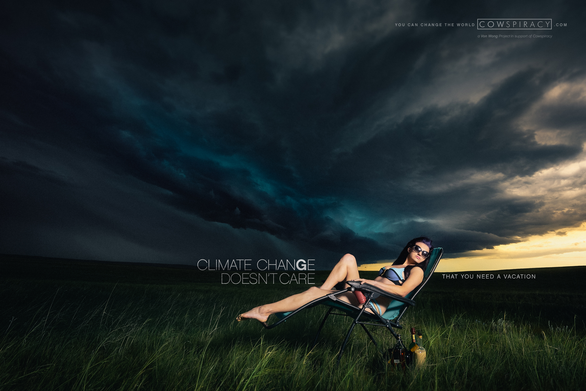 Storm chaser. Photo credit: Ben Von Wong